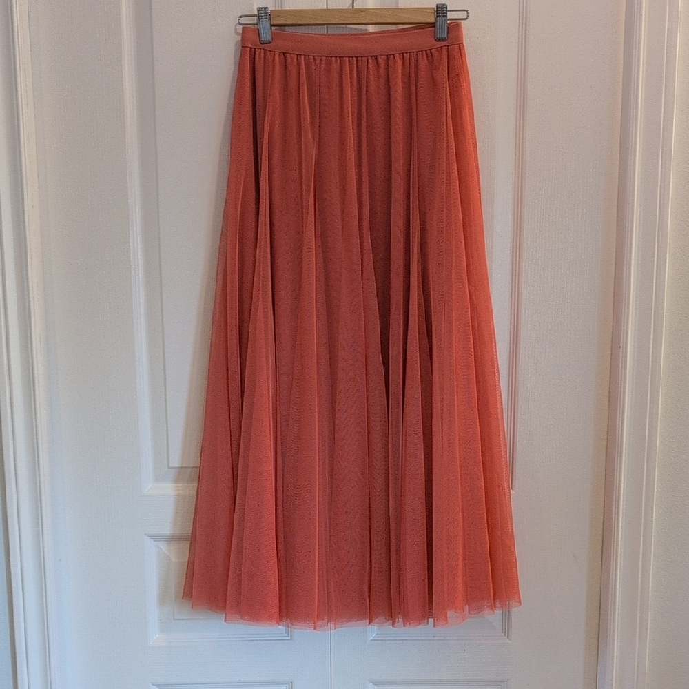 Chicwish Dusty Rose Tulle Skirt